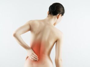 back pain with osteonecrosis