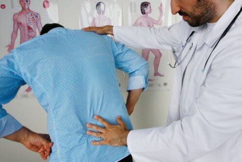 To diagnose pain in the lumbar region, you must consult a doctor