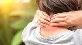Joint pain in the neck