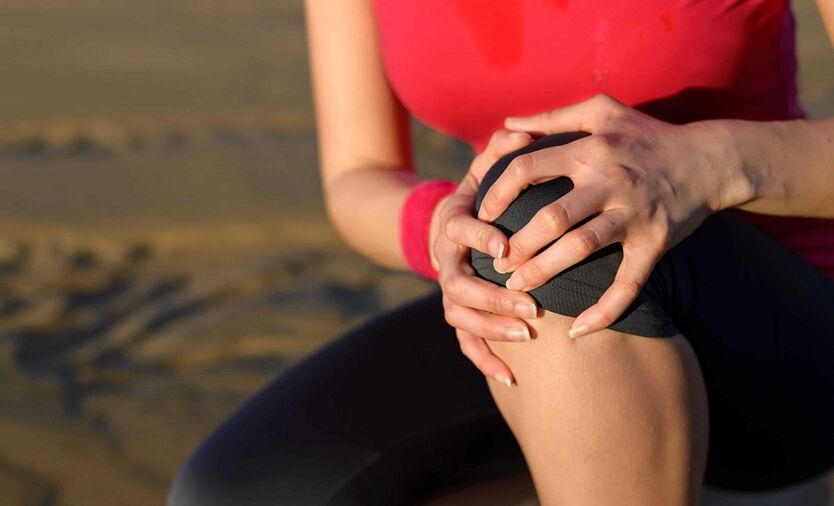 Knee pain due to arthritis